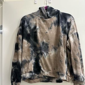 Tie dye hoodie sweatshirt